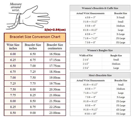 cartier bracelet size guide.